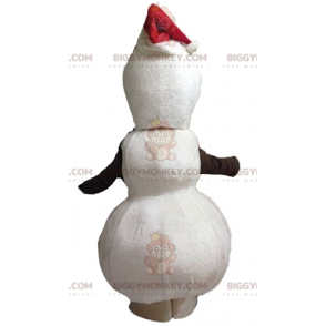 BIGGYMONKEY™ Costume da mascotte famoso pupazzo di neve di Olaf