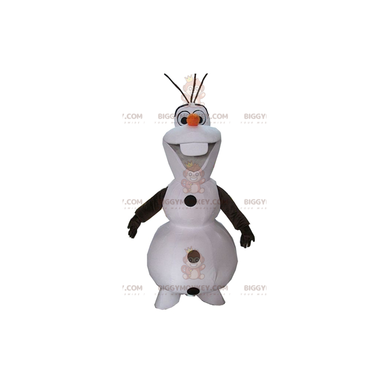 BIGGYMONKEY™ Costume da mascotte famoso pupazzo di neve di Olaf