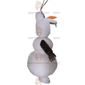 BIGGYMONKEY™ Olaf Famous Snowman Mascot Kostuum van Frozen -