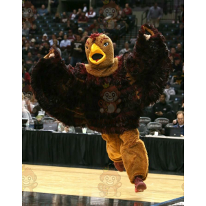 Kostium maskotka brązowy duży ptak orzeł BIGGYMONKEY™ -