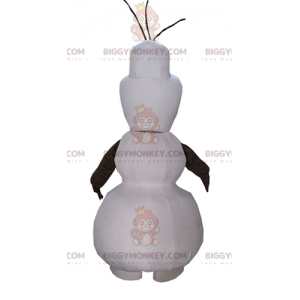 BIGGYMONKEY™ Olaf Famous Snowman Mascot Kostuum van Frozen -