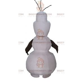 BIGGYMONKEY™ Olaf Famous Snowman Mascot Kostuum van Frozen -