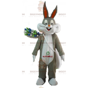 Bugs Bunny BIGGYMONKEY™ mascottekostuum met gigantische