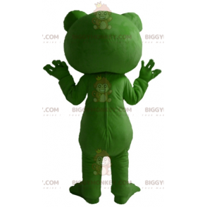 BIGGYMONKEY™ Giant Smiling Green Frog Mascot Costume –