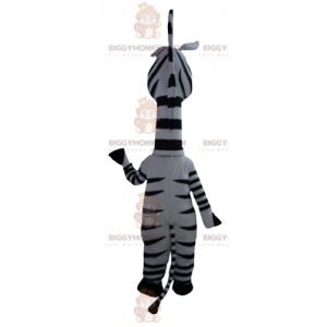 BIGGYMONKEY™ mascottekostuum van Marty de beroemde zebra uit de