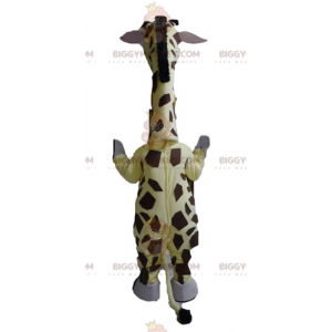 BIGGYMONKEY™ costume mascotte di Melman la famosa giraffa del