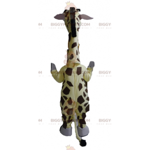 BIGGYMONKEY™ costume mascotte di Melman la famosa giraffa del