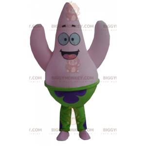 Patrick Famous Pink Starfish BIGGYMONKEY™ maskotdräkt från