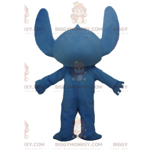 Cuci il costume della mascotte BIGGYMONKEY™ alieno blu di Lilo