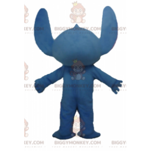 Cuci il costume della mascotte BIGGYMONKEY™ alieno blu di Lilo