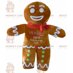 BIGGYMONKEY™ costume da mascotte del famoso biscotto di pan di