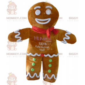 Costume de mascotte BIGGYMONKEY™ de Ti biscuit pain d'épices