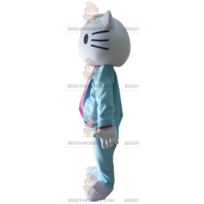 Costume de mascotte BIGGYMONKEY™ Hello Kitty habillée en