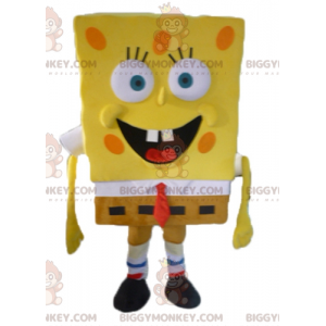 Mascot costume BIGGYMONKEY™ of Mr. Krabs famous red crab in