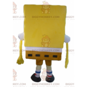 Costume da mascotte Spongebob BIGGYMONKEY™ personaggio giallo