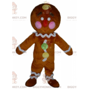 BIGGYMONKEY™ costume da mascotte del famoso biscotto di pan di