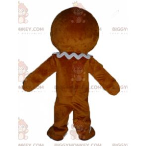 BIGGYMONKEY™ mascot costume of Ti's famous gingerbread cookie