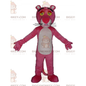 Pink Panther tegneseriefigur BIGGYMONKEY™ maskotkostume -