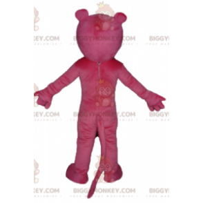 Pink Panther Cartoon-Figur BIGGYMONKEY™ Maskottchen-Kostüm -