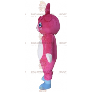 BIGGYMONKEY™ Giant Pink and White Teddy Bear Mascot Costume -