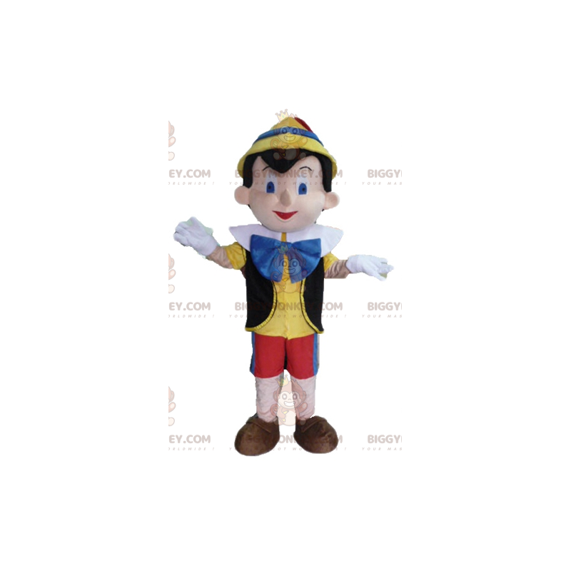 Costume de mascotte BIGGYMONKEY™ de Pinocchio personnage de