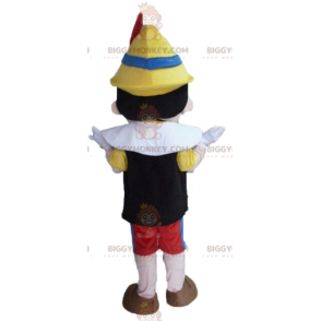 Pinocchio Famous Cartoon Character BIGGYMONKEY™ Mascot Costume