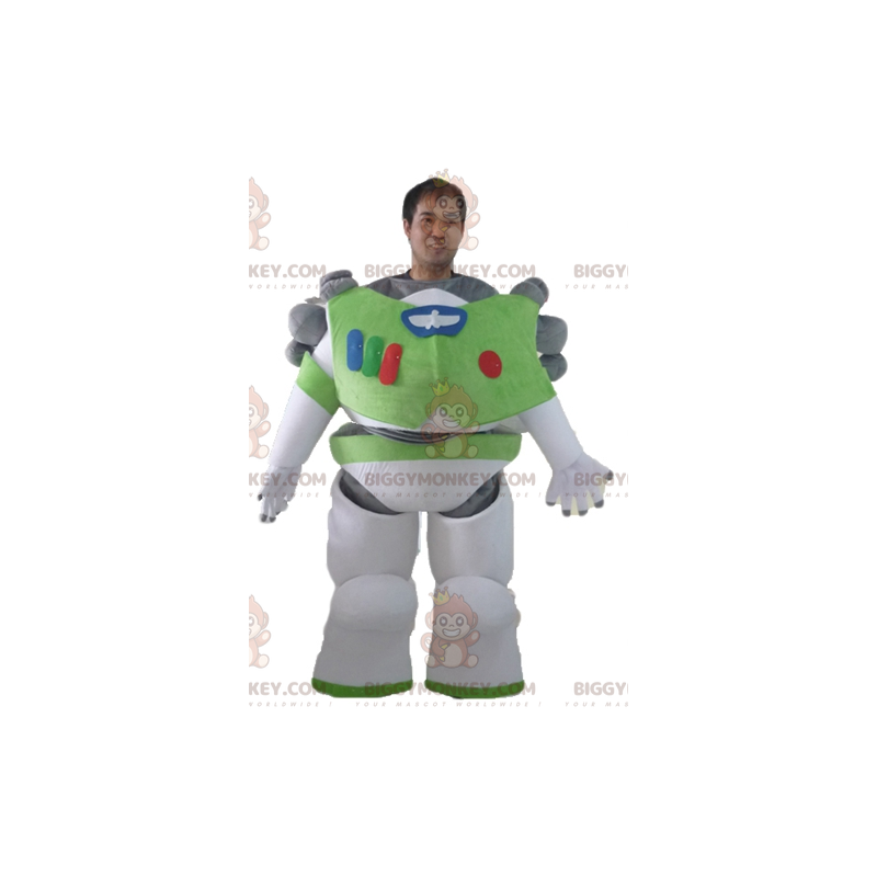 BIGGYMONKEY™ maskotdräkt av Buzz Lightyears berömda karaktär