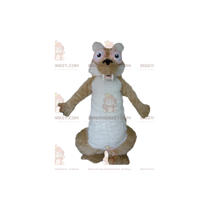 Ice Age Scrat Famous Squirrel BIGGYMONKEY™ maskotkostume -