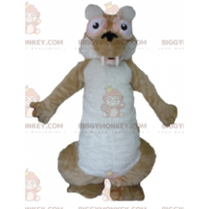 Costume de mascotte BIGGYMONKEY™ de Scrat écureuil de l'Âge de