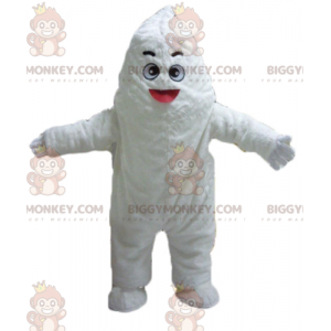 BIGGYMONKEY™ Disfraz gigante de mascota monstruo Yeti blanco