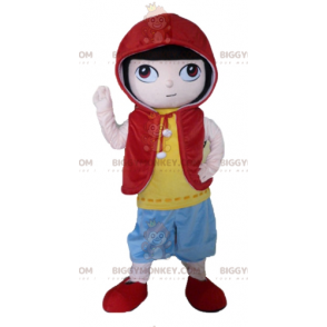 Kostium maskotki chłopca z postacią anime BIGGYMONKEY™ w