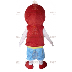 Anime karakter jongen BIGGYMONKEY™ mascotte kostuum in