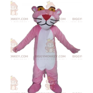 Pink Panther Cartoon Character BIGGYMONKEY™ Mascot Costume -