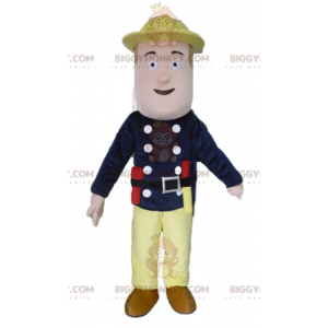 Zookeeper Explorer Man BIGGYMONKEY™ Mascot Costume –