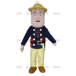 Zookeeper Explorer Man BIGGYMONKEY™ mascottekostuum -