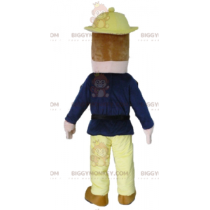 Costume della mascotte di Zookeeper Explorer Man BIGGYMONKEY™ -