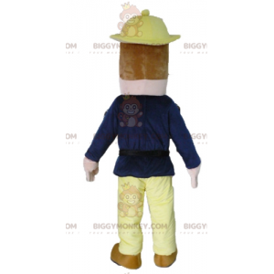 Traje de mascote Zookeeper Explorer Man BIGGYMONKEY™ –