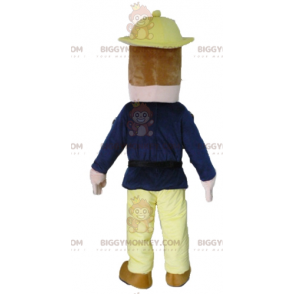 Costume de mascotte BIGGYMONKEY™ d'homme d'explorateur de