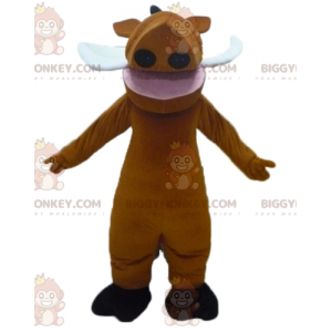 BIGGYMONKEY™ Mascot Costume Famoso Pumba Warthog de The Lion