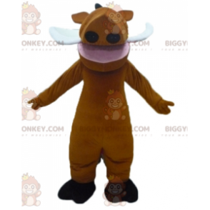 BIGGYMONKEY™ Costume da mascotte Famoso Pumba Warthog dal