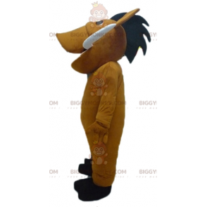 BIGGYMONKEY™ Costume da mascotte Famoso Pumba Warthog dal