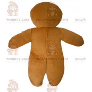 BIGGYMONKEY™ mascot costume of Ti's famous gingerbread cookie