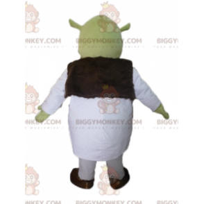 BIGGYMONKEY™ mascot costume of Shrek the famous cartoon green