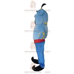 Aladdin beroemd personage Genie BIGGYMONKEY™ mascottekostuum -