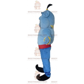 Aladdin berømte karakter Genie BIGGYMONKEY™ maskot kostume -