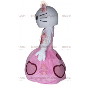 Traje de mascote Hello Kitty BIGGYMONKEY™ vestido com um