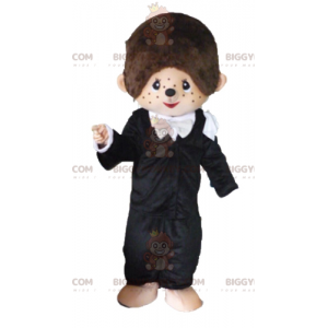 Costume de mascotte BIGGYMONKEY™ de Kiki le singe marron en