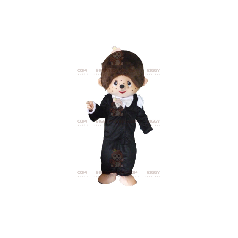 BIGGYMONKEY™ mascot costume of Kiki the famous brown monkey in