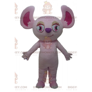 Fantasia de mascote de coala rosa de esquilo rosa BIGGYMONKEY™