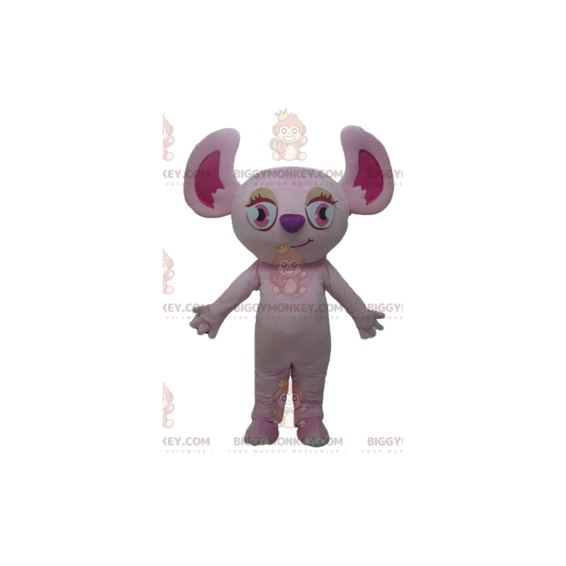 Fantasia de mascote de coala rosa de esquilo rosa BIGGYMONKEY™